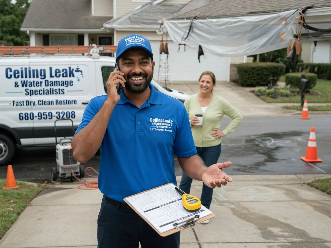 Ceiling Leak Cleanup Advance, MO FAQs